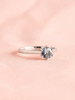 Load image into Gallery viewer, Celeste Ring - Sapphire - 18k White Gold
