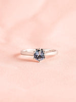 Load image into Gallery viewer, Celeste Ring - Sapphire - 18k White Gold
