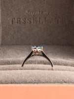 Load image into Gallery viewer, Celeste Ring - Sapphire - 18k White Gold
