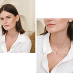 Load image into Gallery viewer, Bianca Necklace (Amethyst) - Rose Gold Plated
