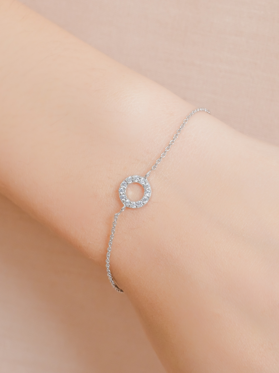 Fiona Bracelet (Zirconia) - Rose Gold Plated