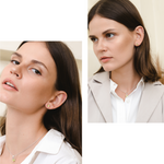 Load image into Gallery viewer, Bianca Necklace (Peridot) - Rhodium Plated
