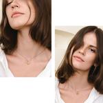 Load image into Gallery viewer, Bianca Necklace (Peridot) - Rose Gold Plated
