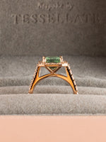 Load image into Gallery viewer, Sharon Ring - Mint Tourmaline - 18K Rose Gold
