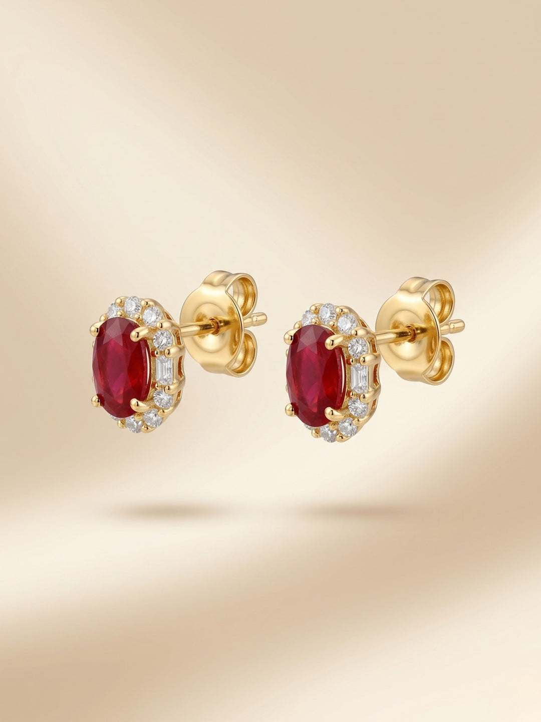 18K Yellow Gold Ruby (Burma)