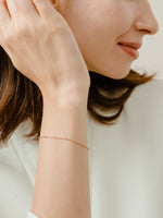 Load image into Gallery viewer, Mira Chain Bracelet - Rose Gold Plated
