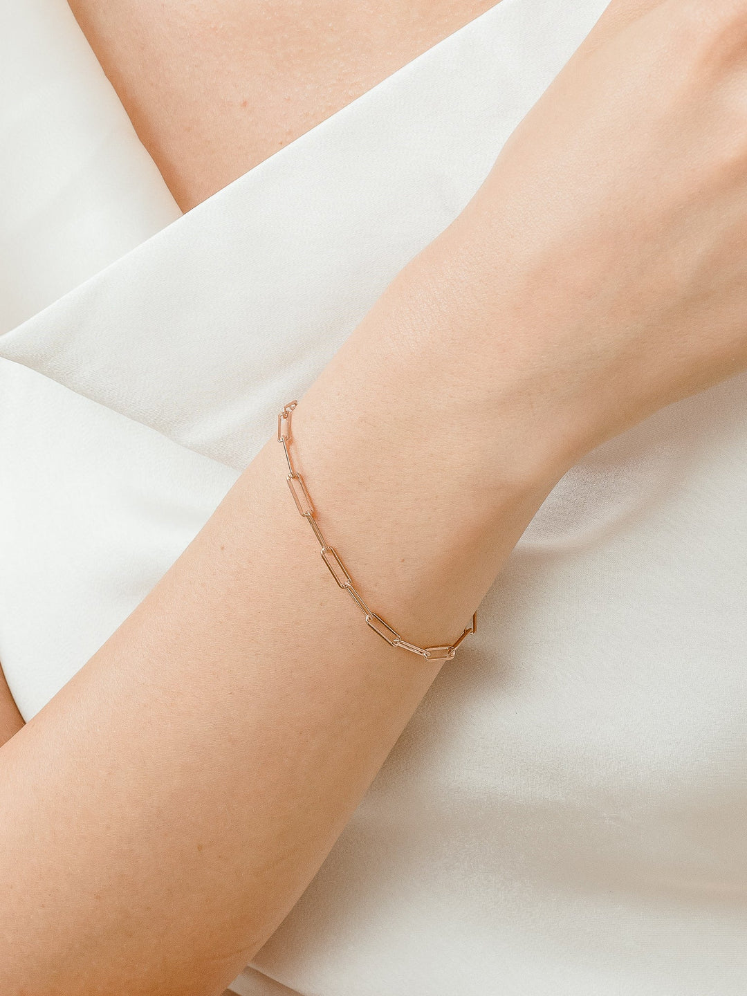 Mae Link Bracelet - Rose Gold Plated