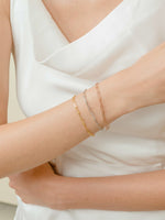 Load image into Gallery viewer, Mae Link Bracelet - Yellow Gold Plated
