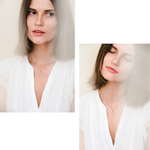 Load image into Gallery viewer, Leanne Necklace (Sky Blue Topaz) - Rose Gold Plated
