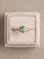 Load image into Gallery viewer, Veronica - Mint Tourmaline - 14k Rose Gold
